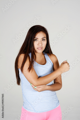 Woman With Elbow Pain