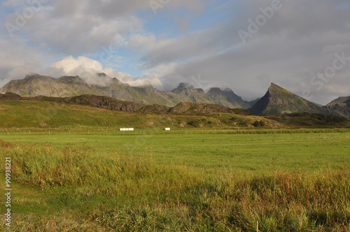 Norwegian nature / There are mountains plunging into the sea from hundreds of metres, fjords, tall mountain peaks, northern lights and midnight sun.