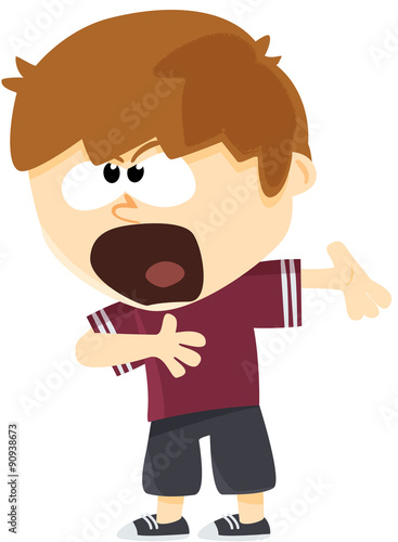enfant en colère