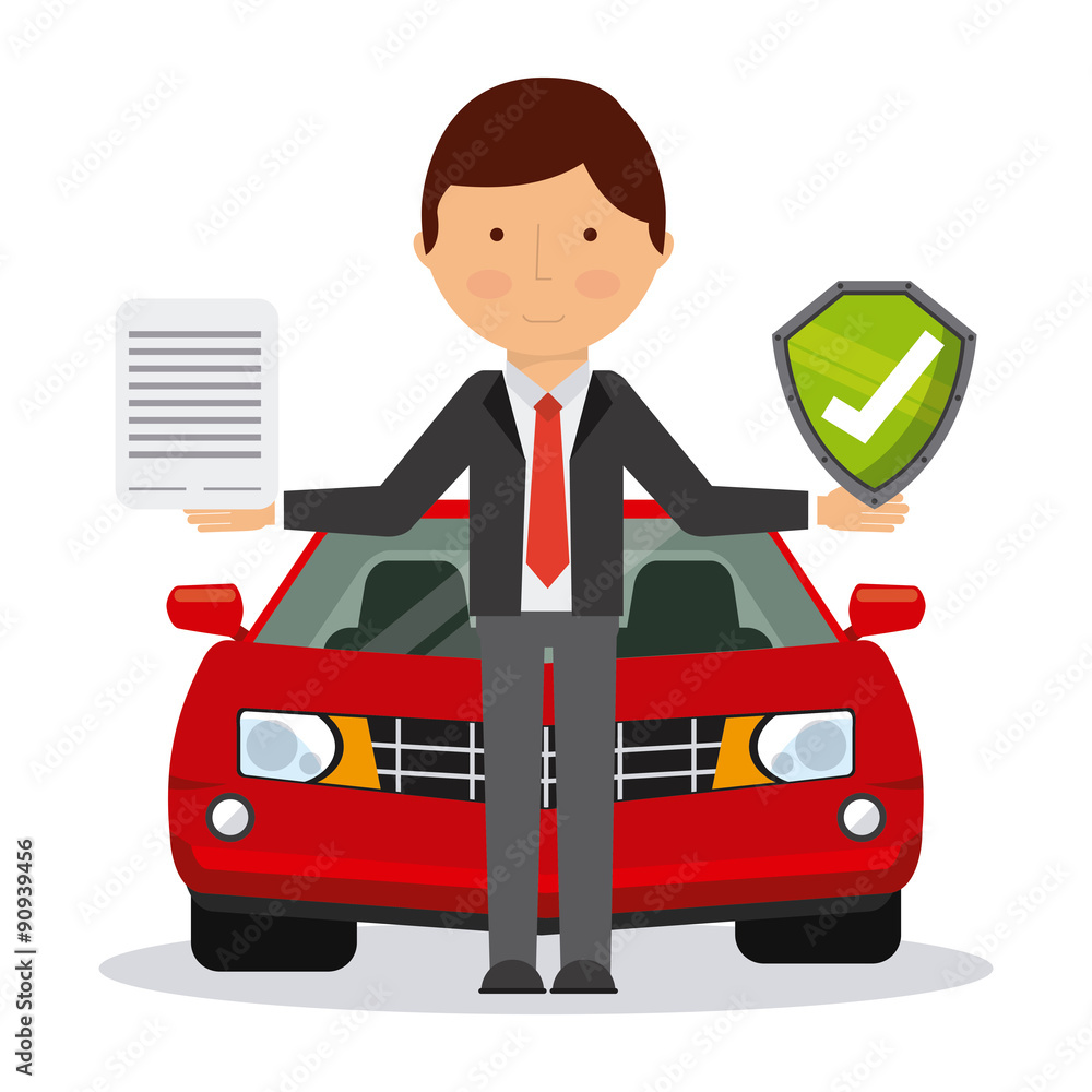 Obraz premium car insurance