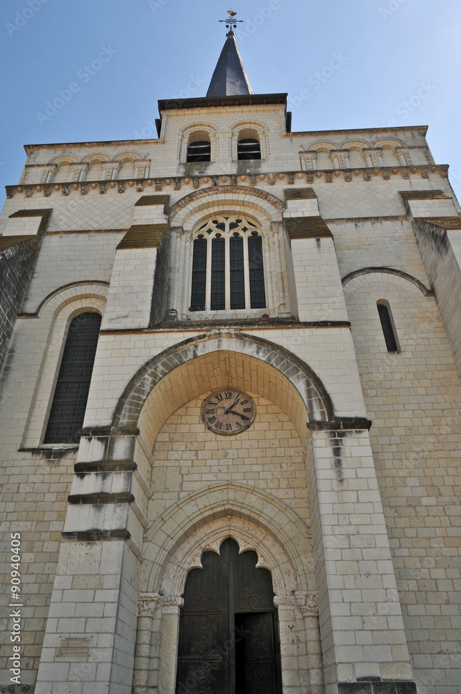 Saumur ,la chiesa di Nantilly - Loira, Francia
