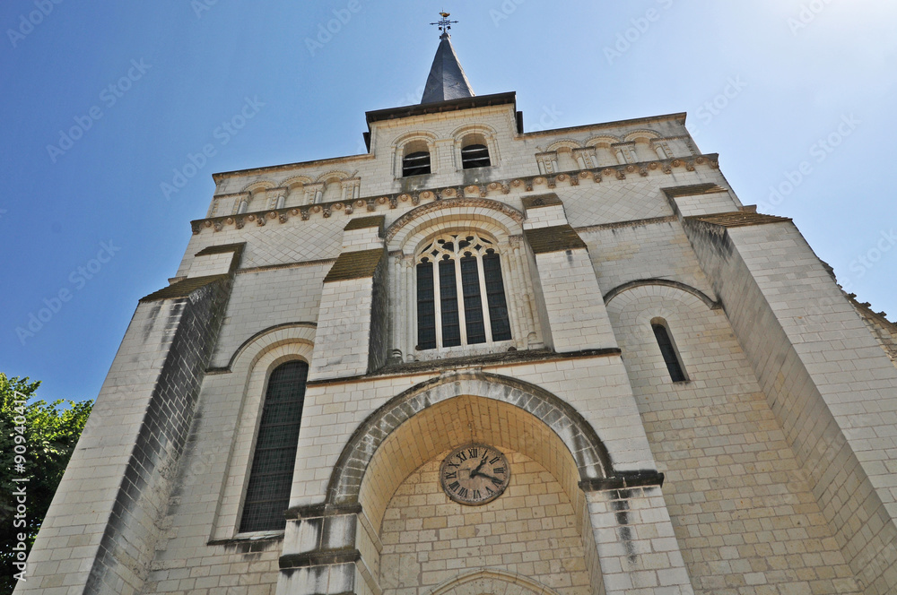 Saumur ,la chiesa di Nantilly - Loira, Francia