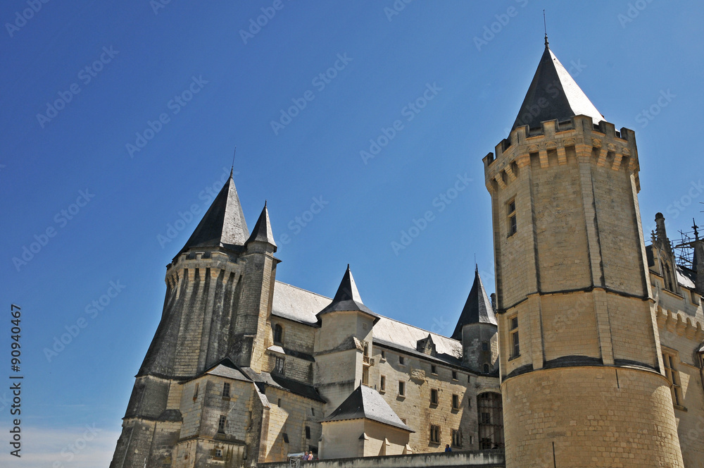 Il castello di Saumur - Loira, Francia Il castello di Saumur - Loira, Francia
