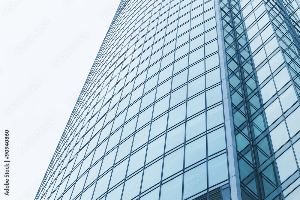 Modern glass skyscraper Modern glass skyscraper