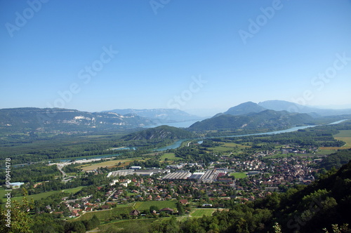 vu depuis le grand colombier -ain