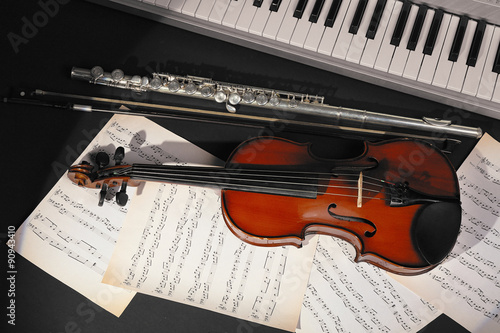 Musical instruments with mu...