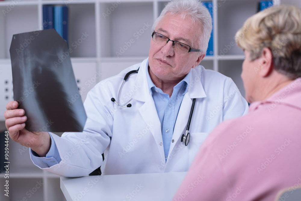 Fototapeta premium Doctor knows everything
