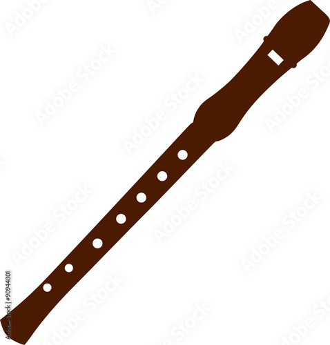 Flute wood