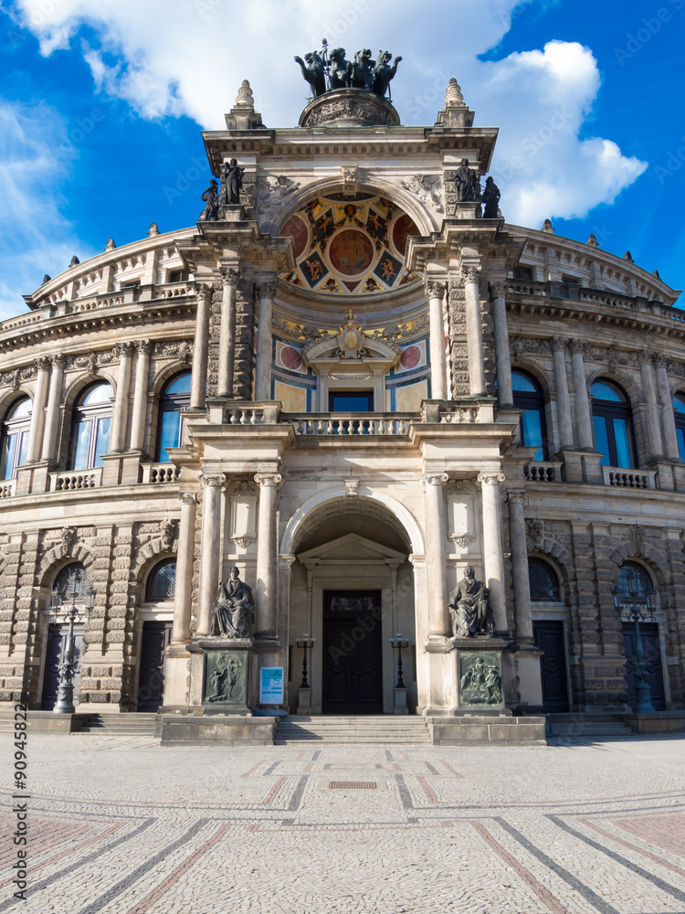 Obraz premium Dresden Semperoper