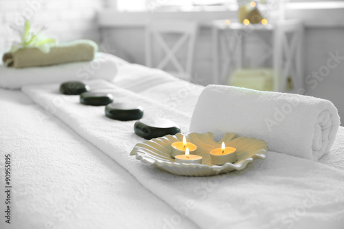 Fototapeta Naklejka Na Ścianę i Meble -  Place for relaxation in modern wellness center