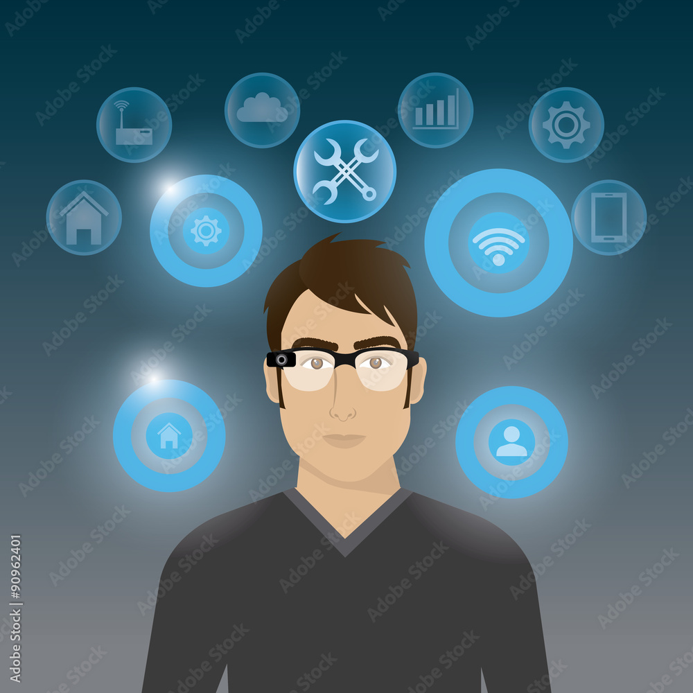 Technology digital design.