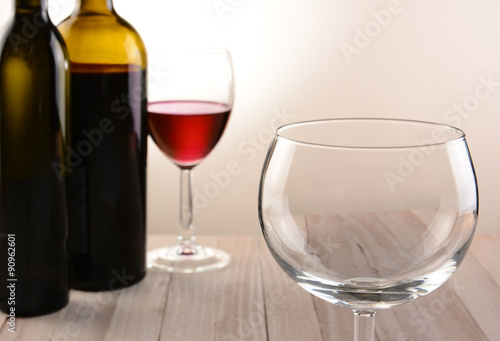 Empty Wineglass Still Life