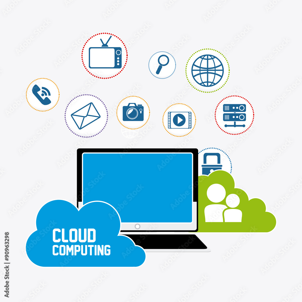 Cloud computing design. Cloud computing design.