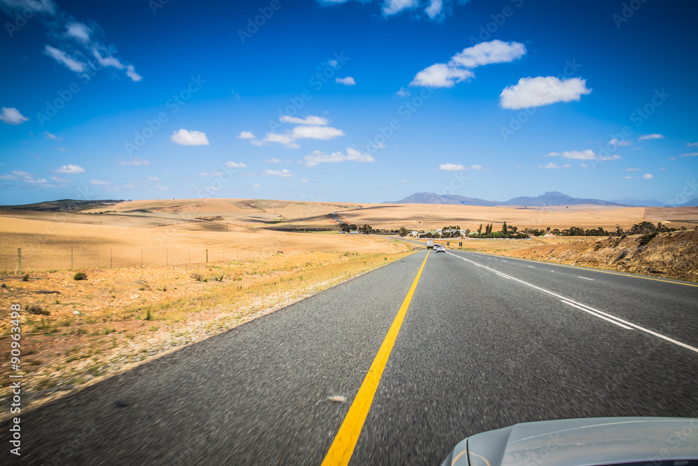 Fototapeta premium Running Landscapes