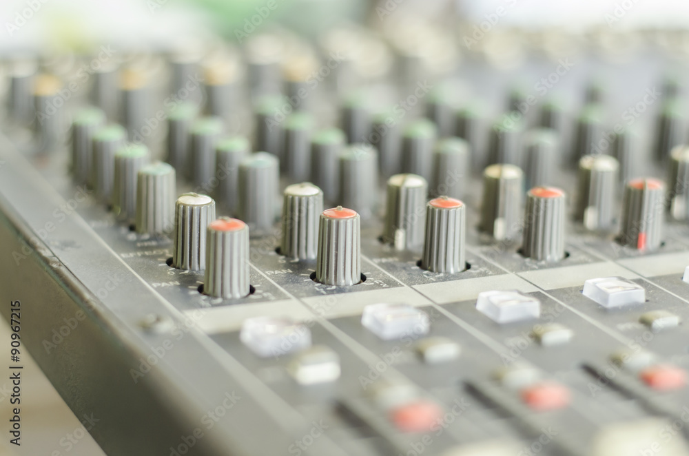 Fototapeta premium sound engineer