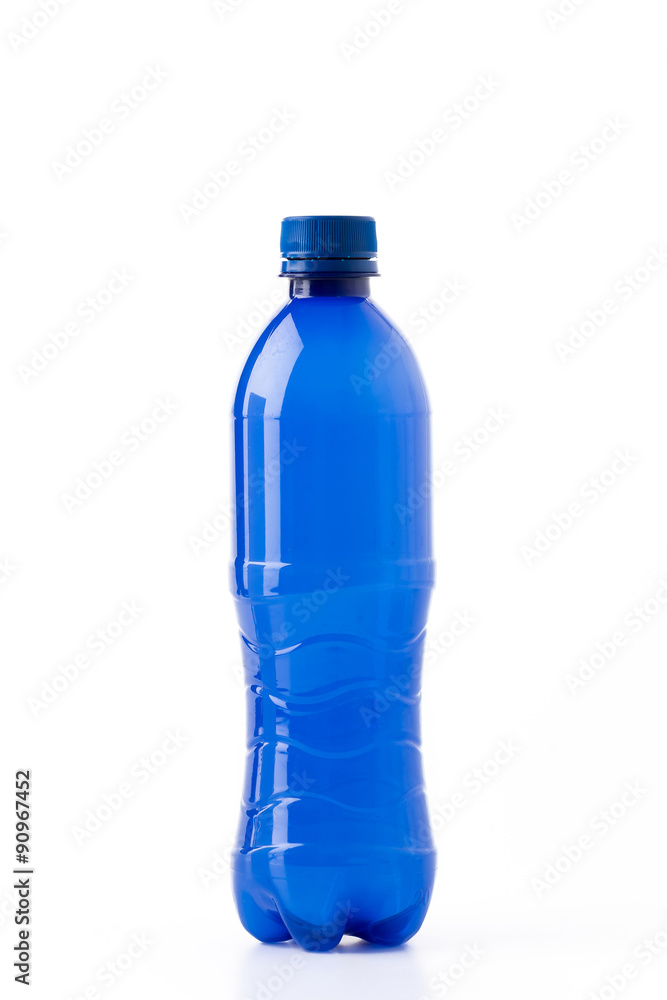Bottles of soft drinks on white background Bottles of soft drinks on white background