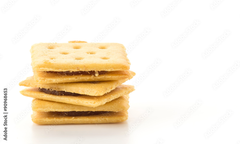 cheese biscuit with pineapple jam cheese biscuit with pineapple jam