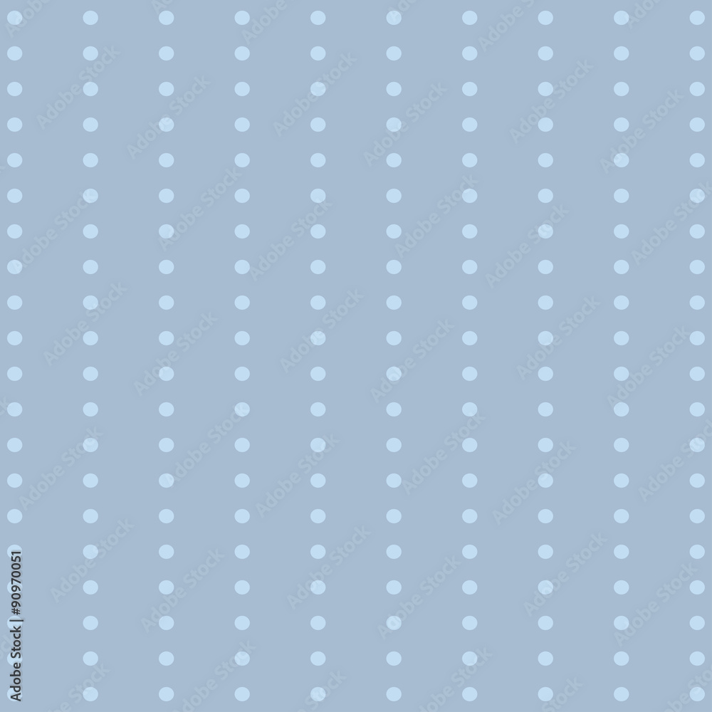 Fototapeta retro blue polka dot pattern