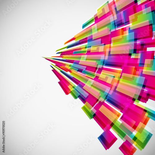 Abstract background with digital design elements.