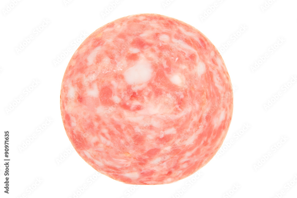 sliced sausage sliced sausage