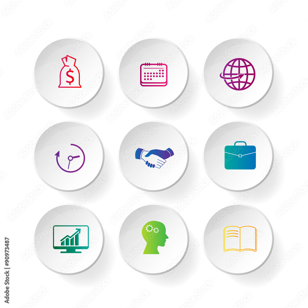 Infographic design template and marketing icons Infographic design template and marketing icons