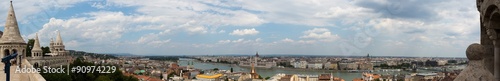 Panoramic view of Budapest