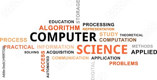 word cloud - computer science