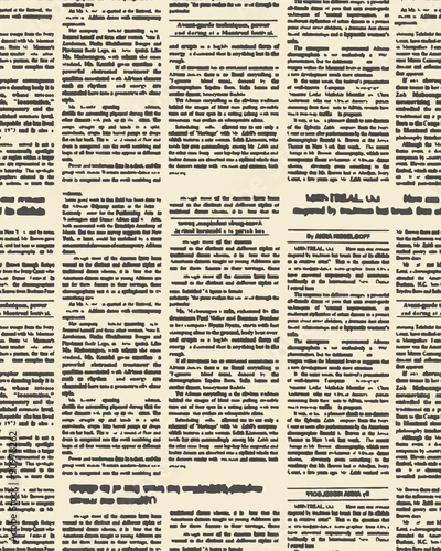 Tapety Stary wzór gazety. Wektorowy tło rocznik nowy