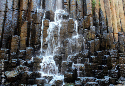 Basalt prisms in Hidalgo, Mexico