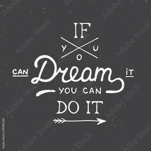 If you can dream it you can do it in vintage style