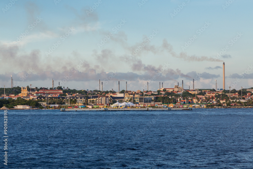 Industry and Pollution in Curacao