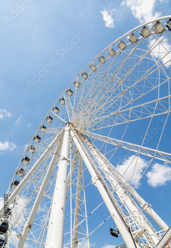 Ferris Wheel on Sunny Day