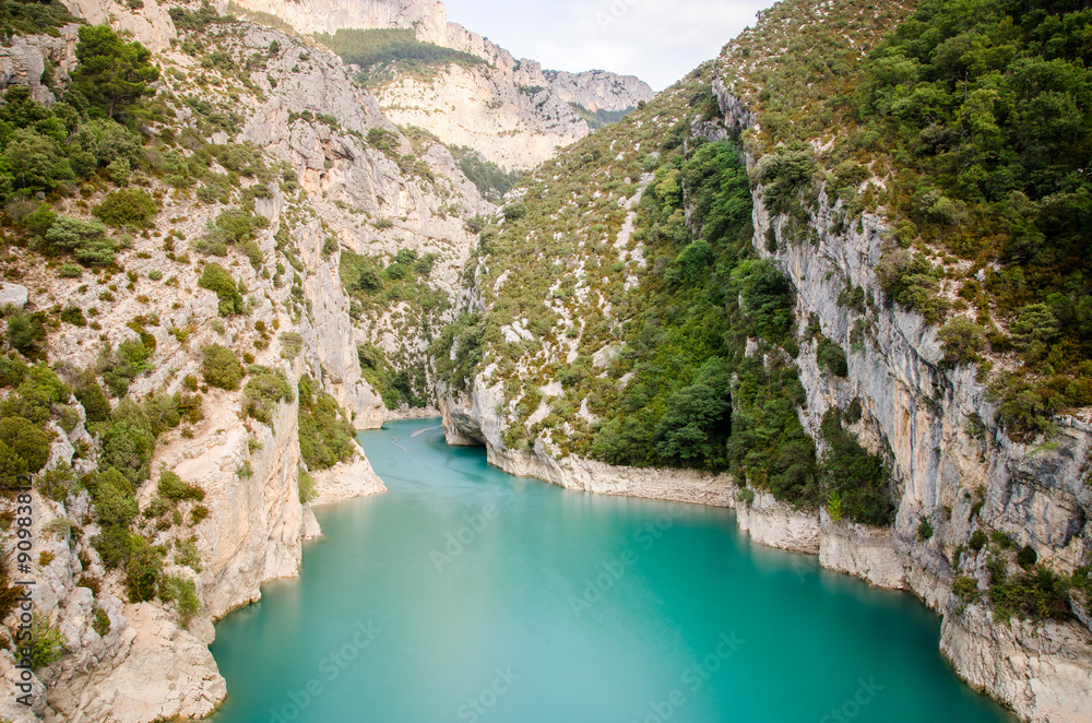 Obraz premium Les Gorges du Verdon dans le sud de la France