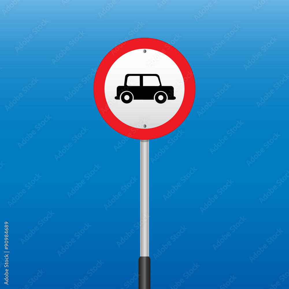 Prohibition Sign . Vector illustrations Prohibition Sign . Vector illustrations