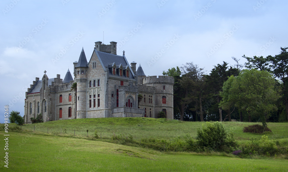 Château d'Abbadia, Hendaye, Pays basque, Pyrénées Atlantiques, Aquitaine, France 15