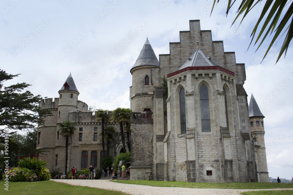 Château d'Abbadia, Hendaye, Pays basque, Pyrénées Atlantiques, Aquitaine, France 14