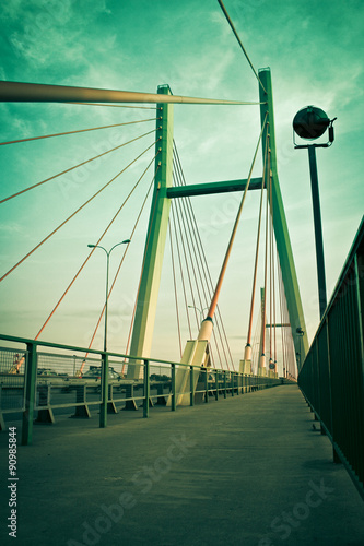 Siekierkowski Bridge In Poland. #90985844