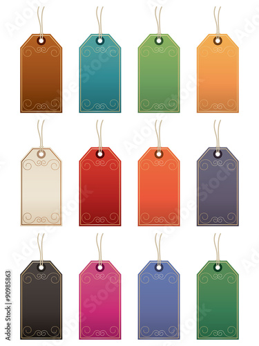 label decorations