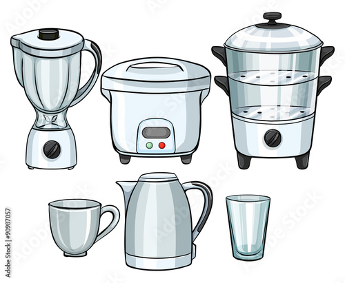 Electronic equipment using in kitchen
