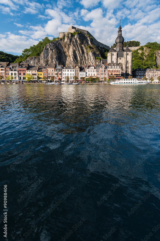 Fototapeta premium Church of Notre-Dame in Dinant, Belgium