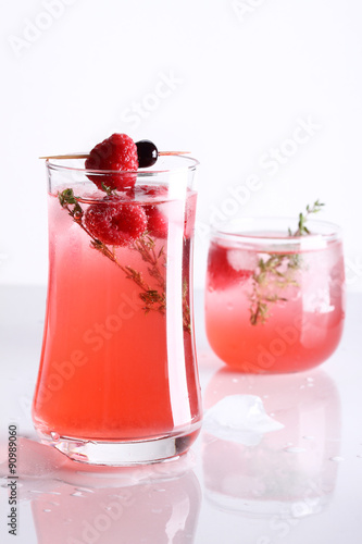 raspberry cocktail.