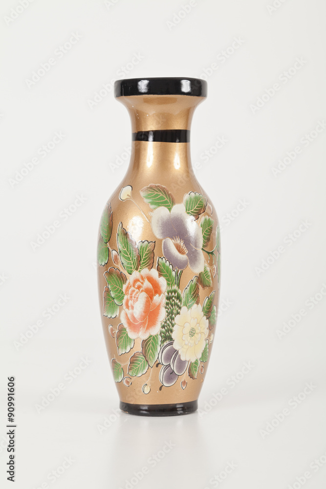 vase isolated on white vase isolated on white