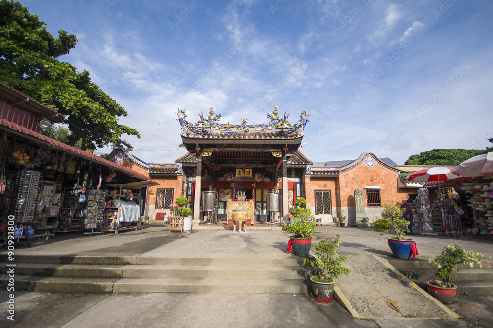PENANG, MALAYSIA-AUGUST 10, 2015 Snake Temple in Penang, Malaysi