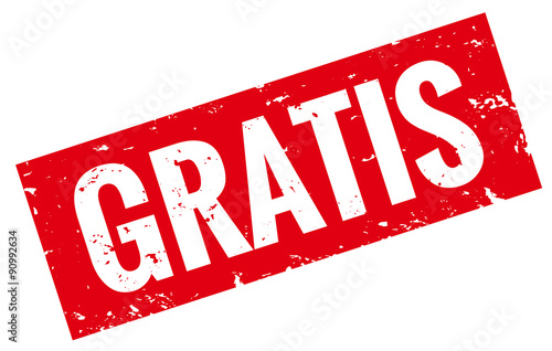 Grunge Stempel rot gratis vektor 