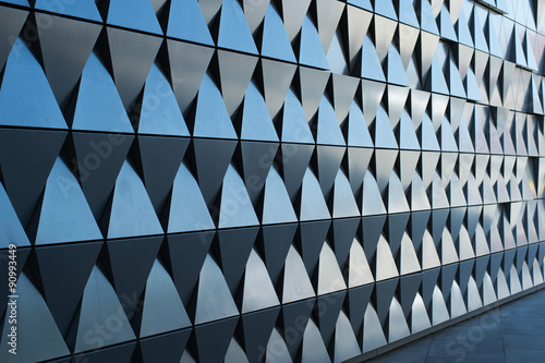 triangular shaped wall design