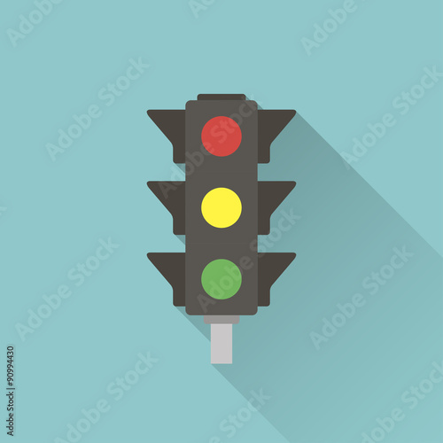 icon of traffic light