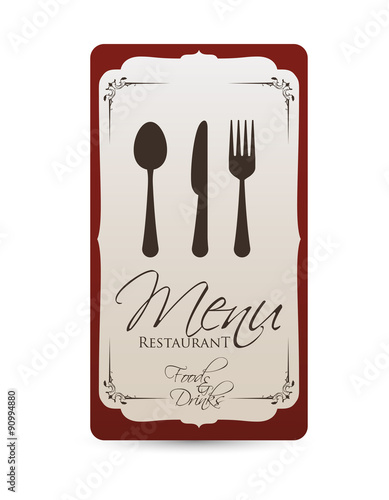 Menu design 