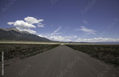 Wallpaper Mural Dirt Road in the Sangre De Cristo Mountains Torontodigital.ca
