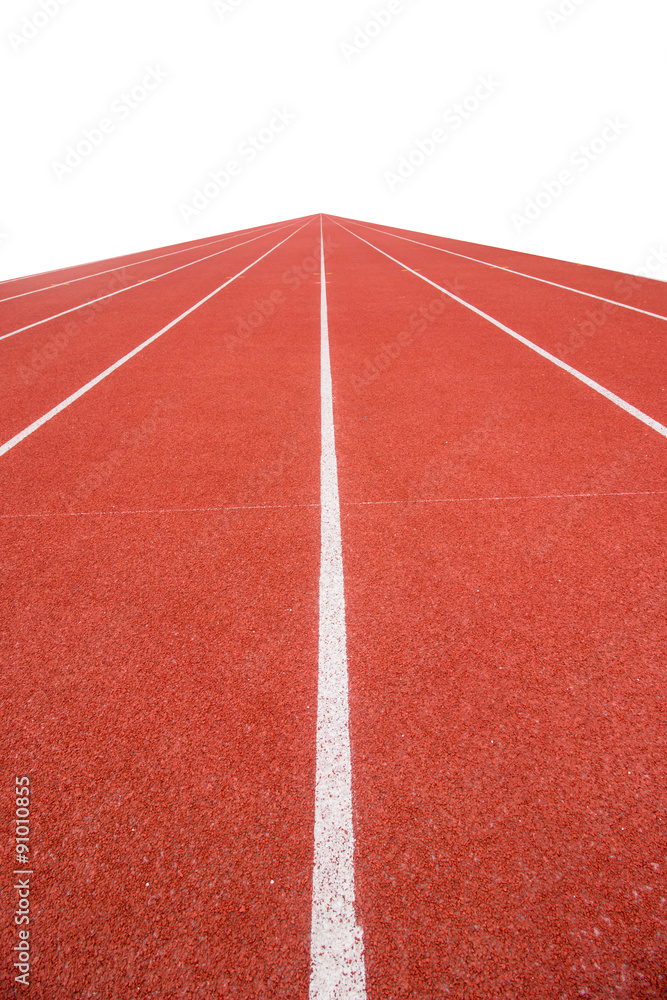 Fototapeta premium Running track in stadium.