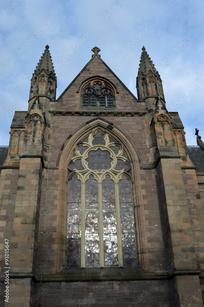 Western elevation of Episcopal Cathedral, Perth, Scotland